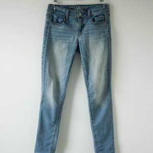 Light Blue Denim Jean Jeggings